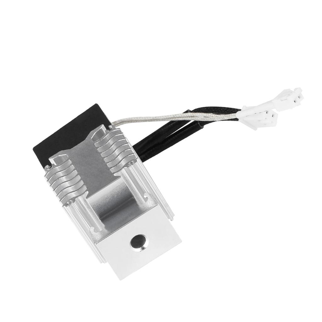 Print Head Kit for Ender 3V3 SE 3D Printer 0.4mm Brass Nozzle Aluminum Alloy Heat Block Feeding No Clogging 3D Printing