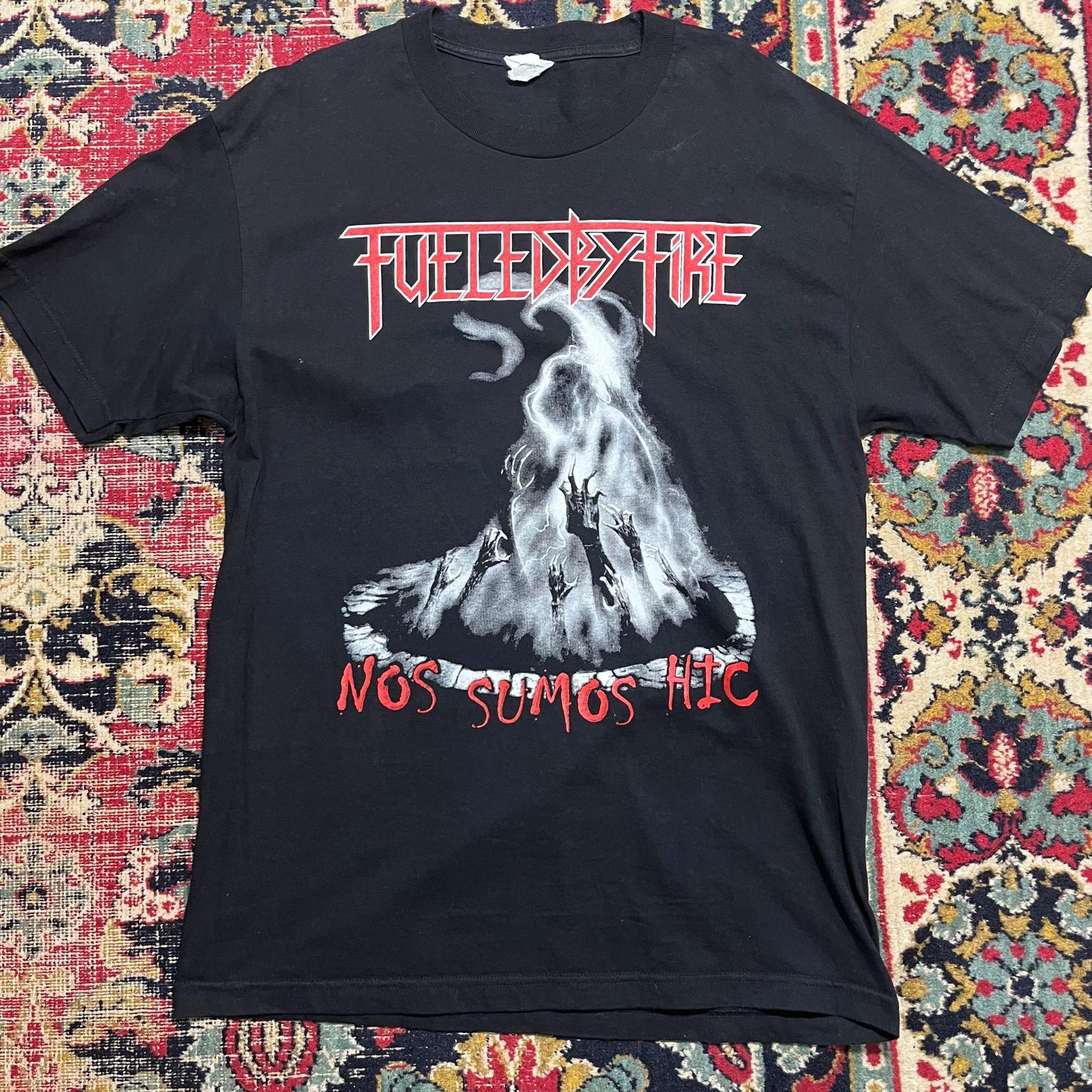 Fueled By Fire official rock T-Shirt Size L 4XL