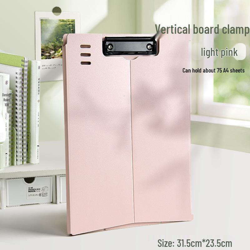 A4 Standable Thickened Clipboard for Students and Meetings