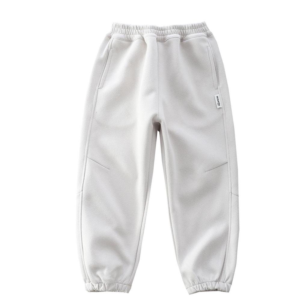 Koreansk stil 2025 Pojkars avslappnade höst-sweatpants - Mångsidiga sportkläder för stora och mellanstora barn