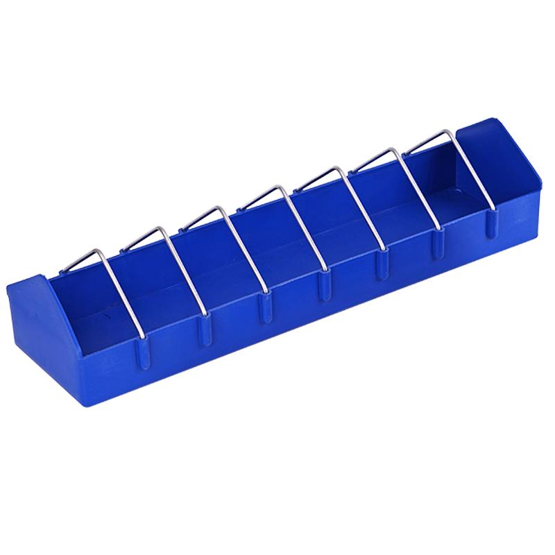 20/40cm Pigeon food box Bird feeding bowl water feeding bowl Spliceable food box waterproof and durable Farm feeding tools