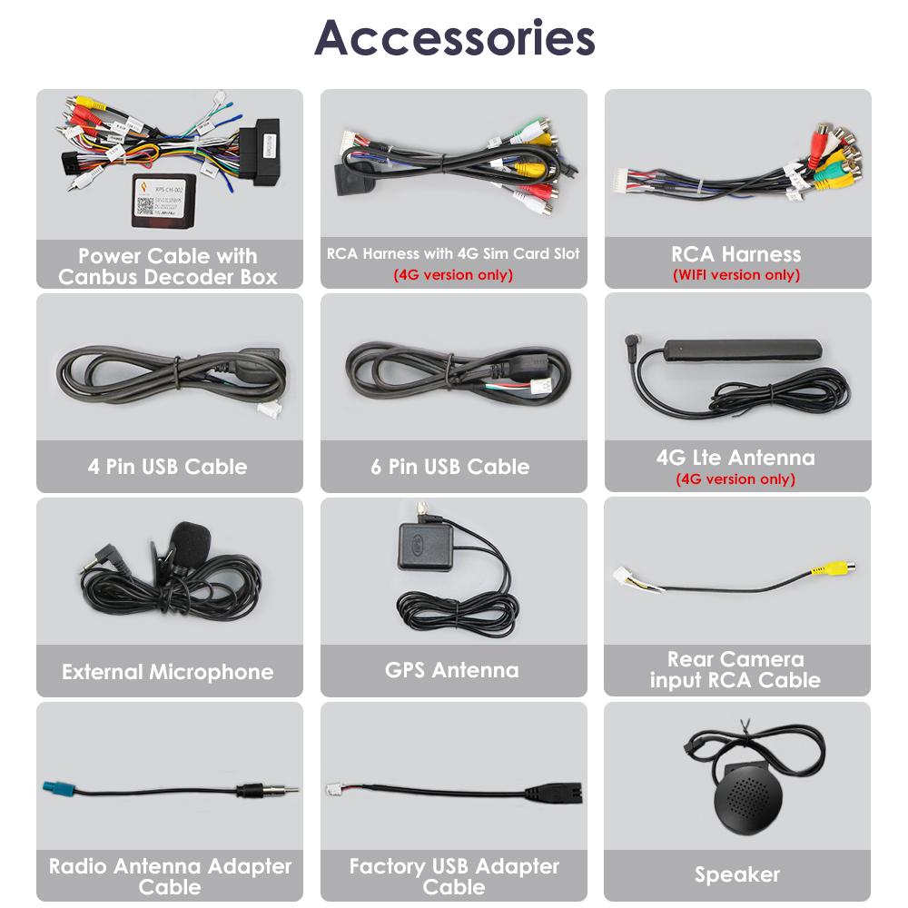 Hizpo Radio samochodowe Android 2din dla JEEP Wrangler JL 2018 2019 2020 2021 Gladiator Radio samochodowe Odtwarzacz multimedialny GPS Navi Carplay 4G RDS