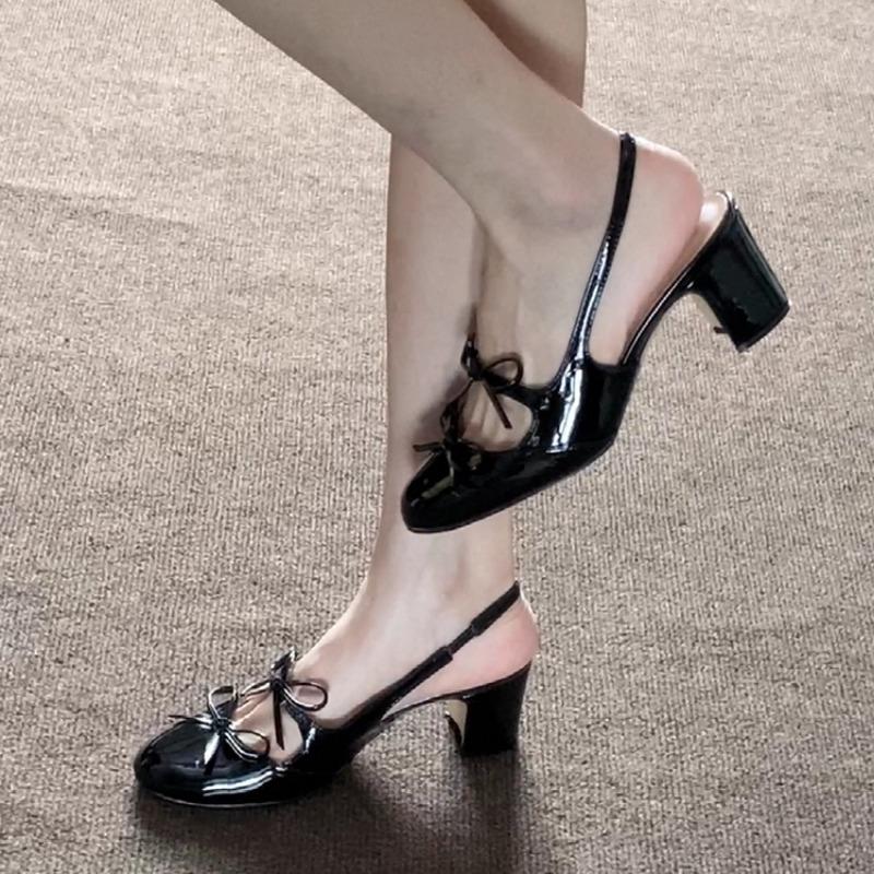 Woman Mary Jane Shoes Fashion Luxury High Heels Comfortable Sneakers Female 2025 New All-Match Ballet Flats Dress Lolita Shoes