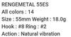 Bassday Range Metal 55 ES Extra Sinking Vibration Lure GG-06 (1106)