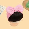 1Pcs Cute Bow Baby Girl Wig Hat Hairpiece Christmas Newborn Children Kids Girls Cosplay Headbands  Year Hair Accessories