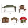 DIY Miniatures Simulation Houses for Micro Landscape Yard Building Model Table