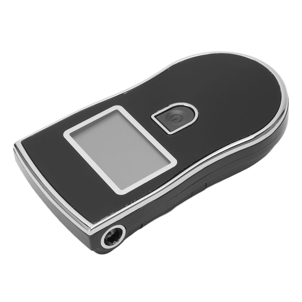 Atemalkoholtester Tragbar Handheld Schnelle Reaktion Rote Hintergrundbeleuchtung Digitalanzeige Alkoholtester mit 5 Mundstücken