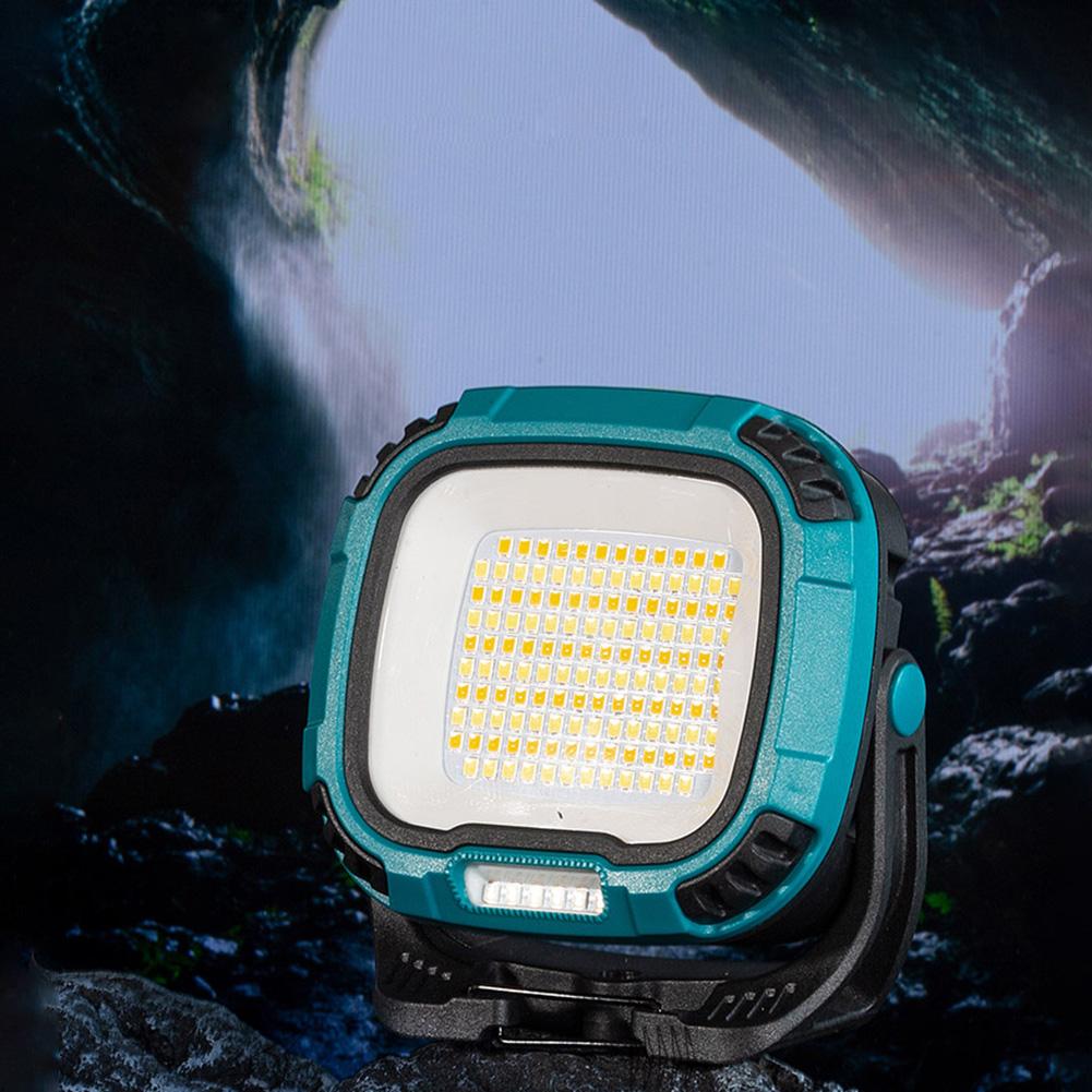 LED Camping Flashlight Portable Floodlight Type-C Rechargeable Cordless Emergency Light Camping Torch for Camping Hiking