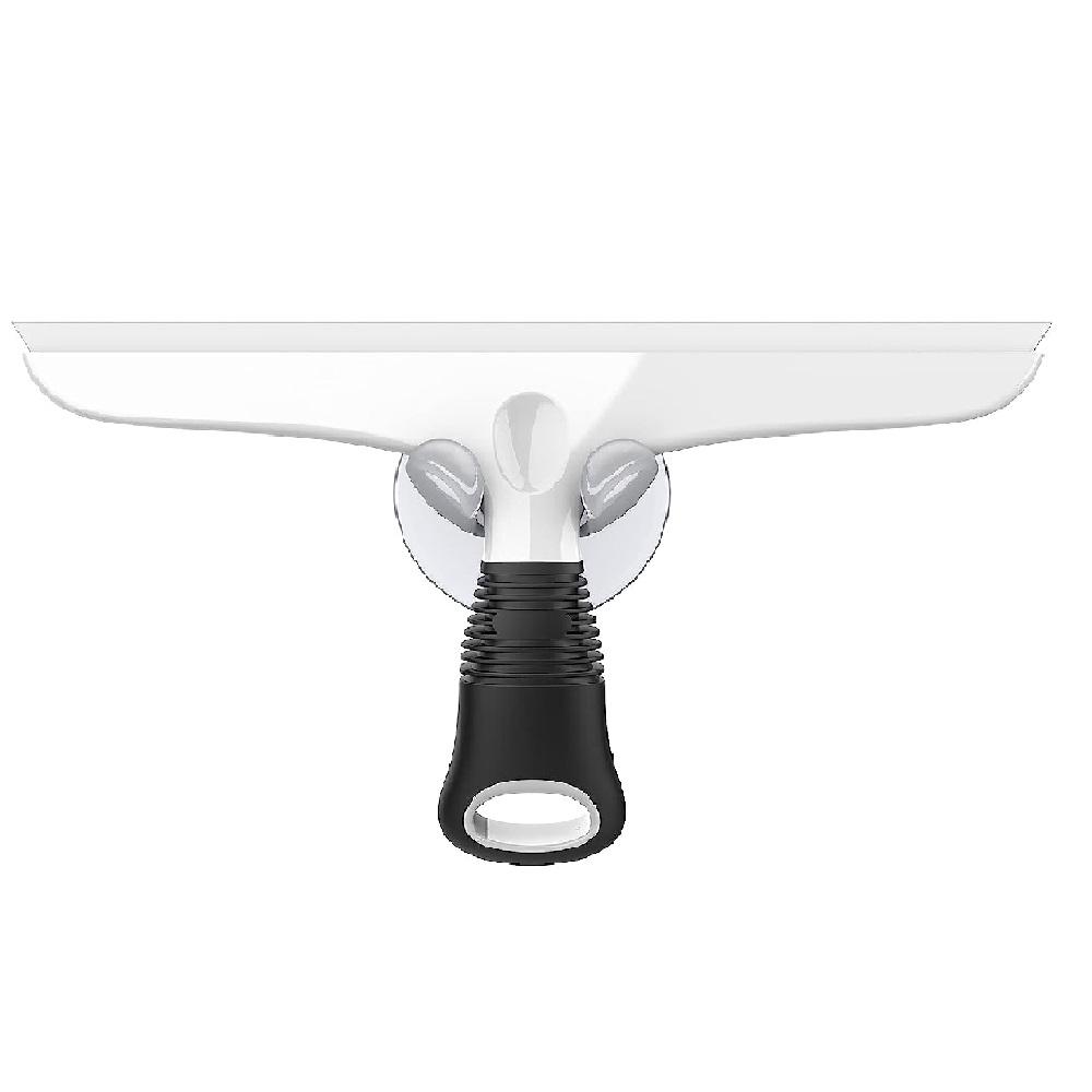 

10-дюймовая оконная щетка для душевой двери, щетка для окон автомобиля, включает в себя крючок на присоске, многофункциональный силиконовый скребок