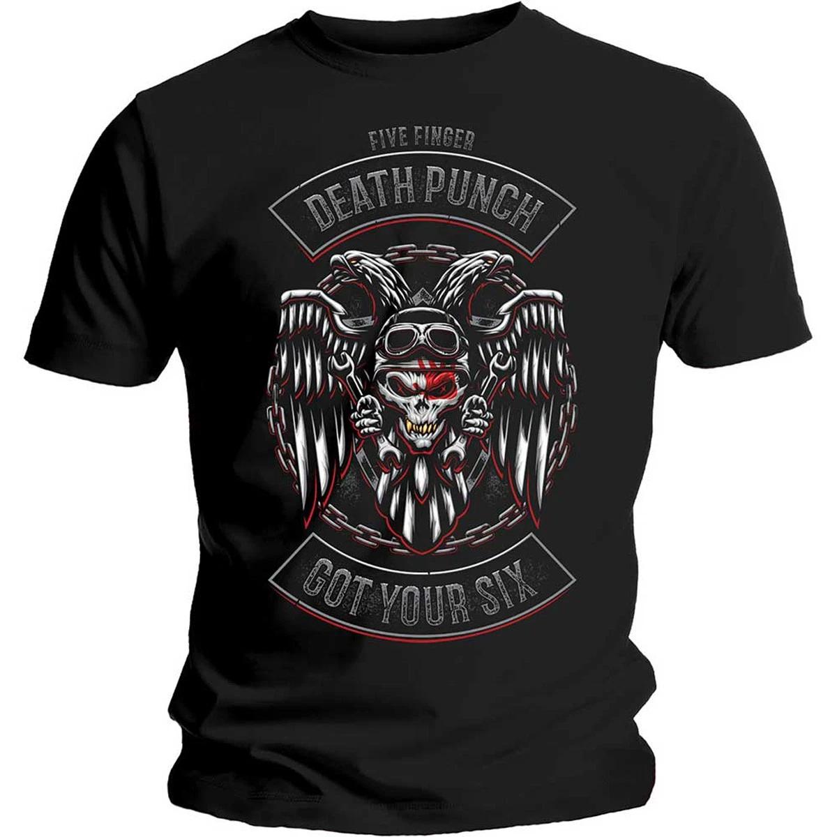 Five Finger Death Punch Got Your Six Официальная футболка мужская унисекс 4XL