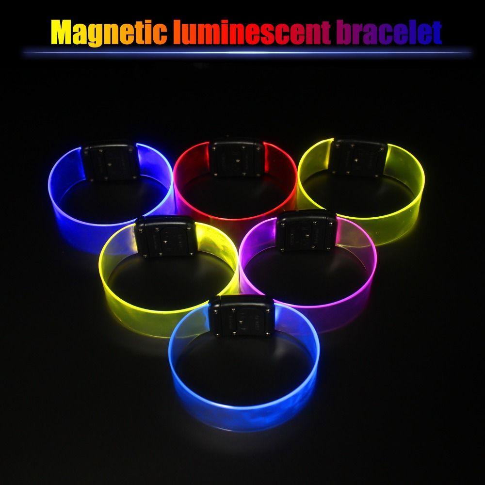 Chroma Luminous Bracelet Multiple Modes Flashing Wristband LightSaber Bracelet Carnival
