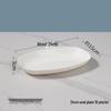 UO SO Eco-Friendly Rice Husk Disposable Plates