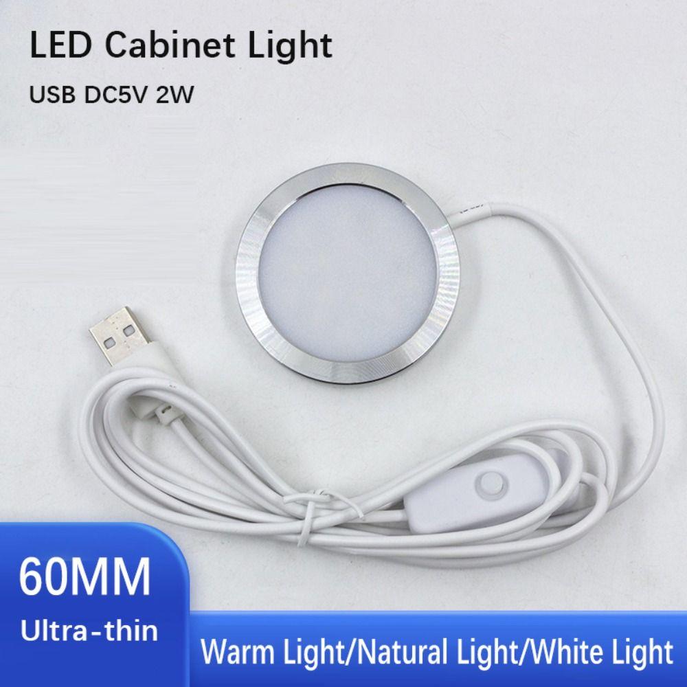 

3000K/4000K/6000K Recessed Ceiling Light Aluminium Circular Ceiling Lamp Closet Style-B/6000K White Light