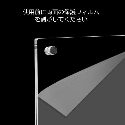 BlueValley A3 Picture Frame, Acrylic Stand, Acrylic Photo Frame, Double-Sided Clear Poster Frame, Stand-Type Photo Frame for Displaying Pictures, Post