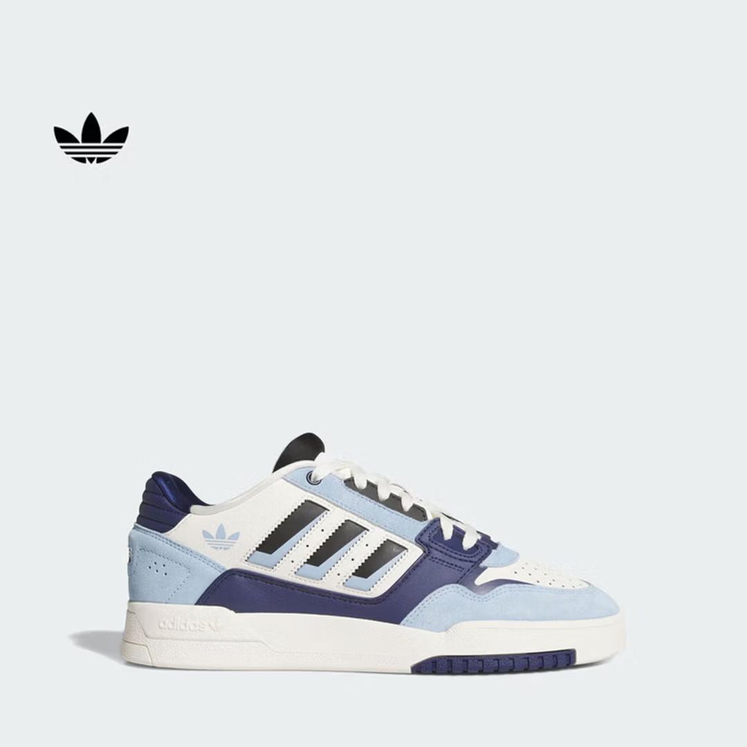 Adidas Shoes DROP STEP LOW 2.0 Vintage Basketball Sneakers New Style Adidas Clover KJ1109 35.5 синий