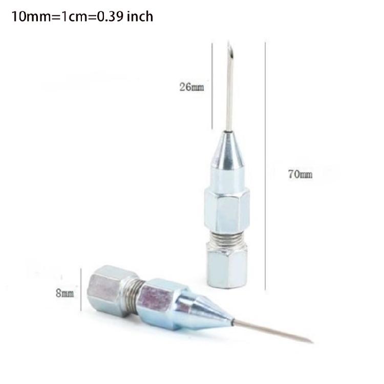 Needle Nose Grease Dispenser Hard-to-Reach Grease Fittings Bearings Removable