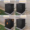 Air Conditioner Outdoor Unit Protective Cover Durable Outside AC Protector with Adjustable Buckles Design Suitable for AC Window