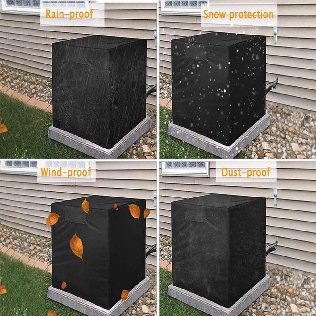 Window Air Conditioner Insulation Cover with Waterproof Durable Oxford Cloth Design Suitable for Quick and Secure Attachment