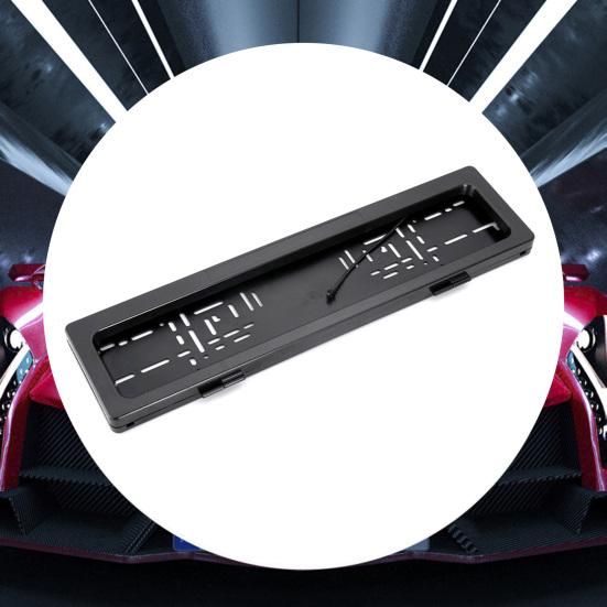 2 Buc. Cadru Plăcuță de Înmatriculare Față Spate Rulou Electric Telecomandă Plăcuță de Înmatriculare