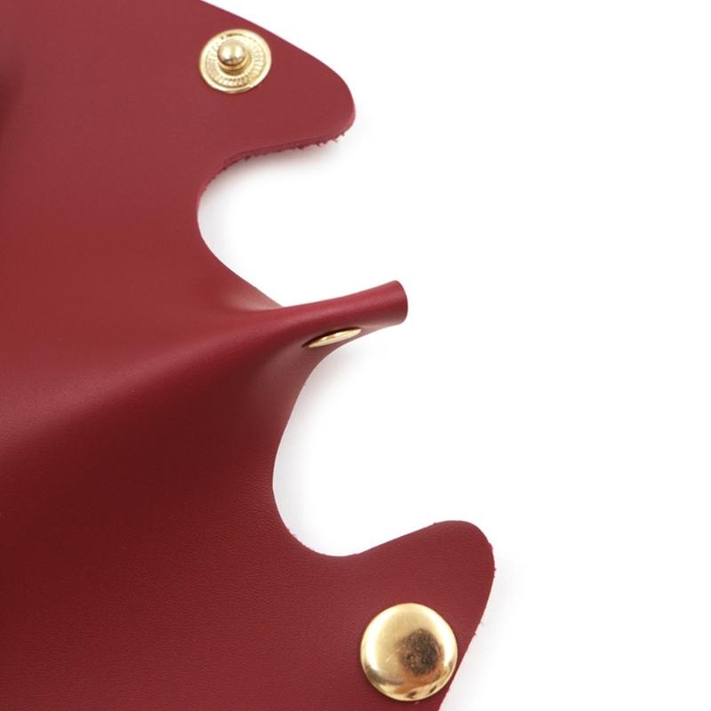 Mustache Shaped PU Leather Glasses Stand Holder For Desk Decoration Stable Support For Sunglasses Reading Glasses
