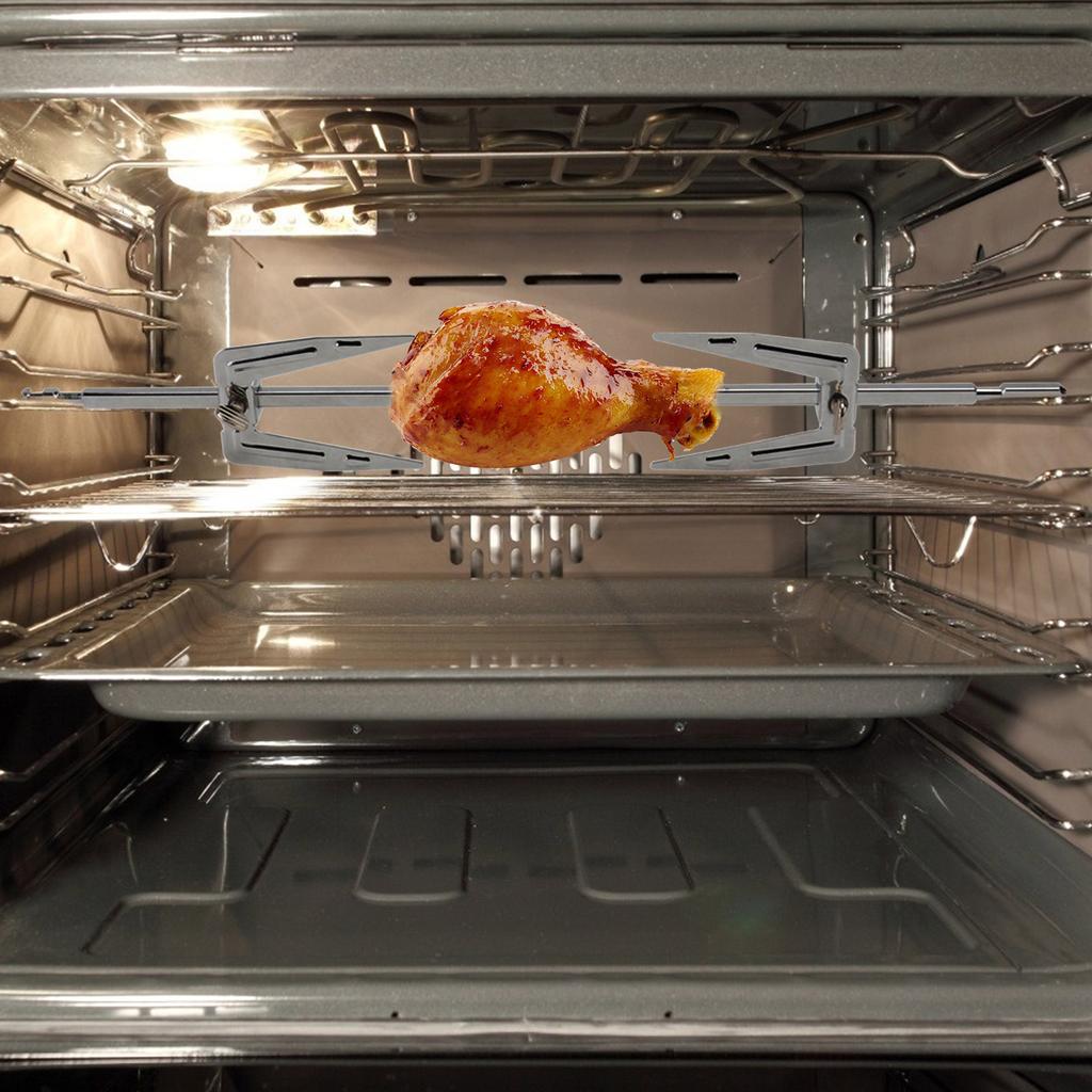 Rotisserie Forks Fork Grill Chicken Fryer Air Spit Meat Roast Rod Bbq Rotating Stainless Barbecue Steel Skewer Skewers Turkey