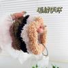 Japanese and Korean Plush Star Bracelet Wrist Strap Phone Case Keychain Autumn Winter Versatile with Spacer Hanging Buckle New Sweet Style