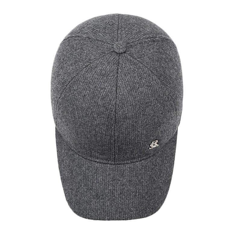 Men's Winter Warm Cap Dad Grandpa Cotton Hat Autumn Ear Protection Baseball Cap
