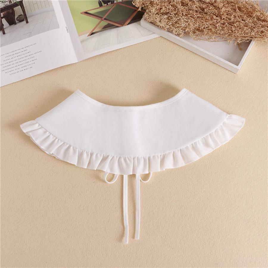 Adullt Detachable Collars for Women Removable Fake Collars Blouse Tops Half Shirt Shawl Faux Cols False Collar Nep Kraagie