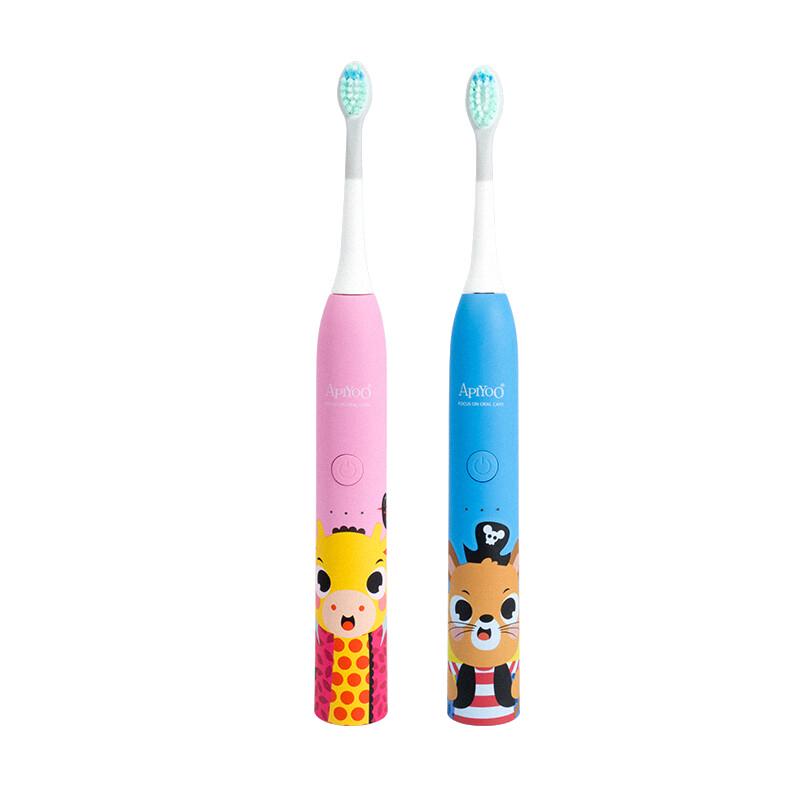 ApiYoo Children's Sonic Electric Toothbrush CN plug (adapter included)