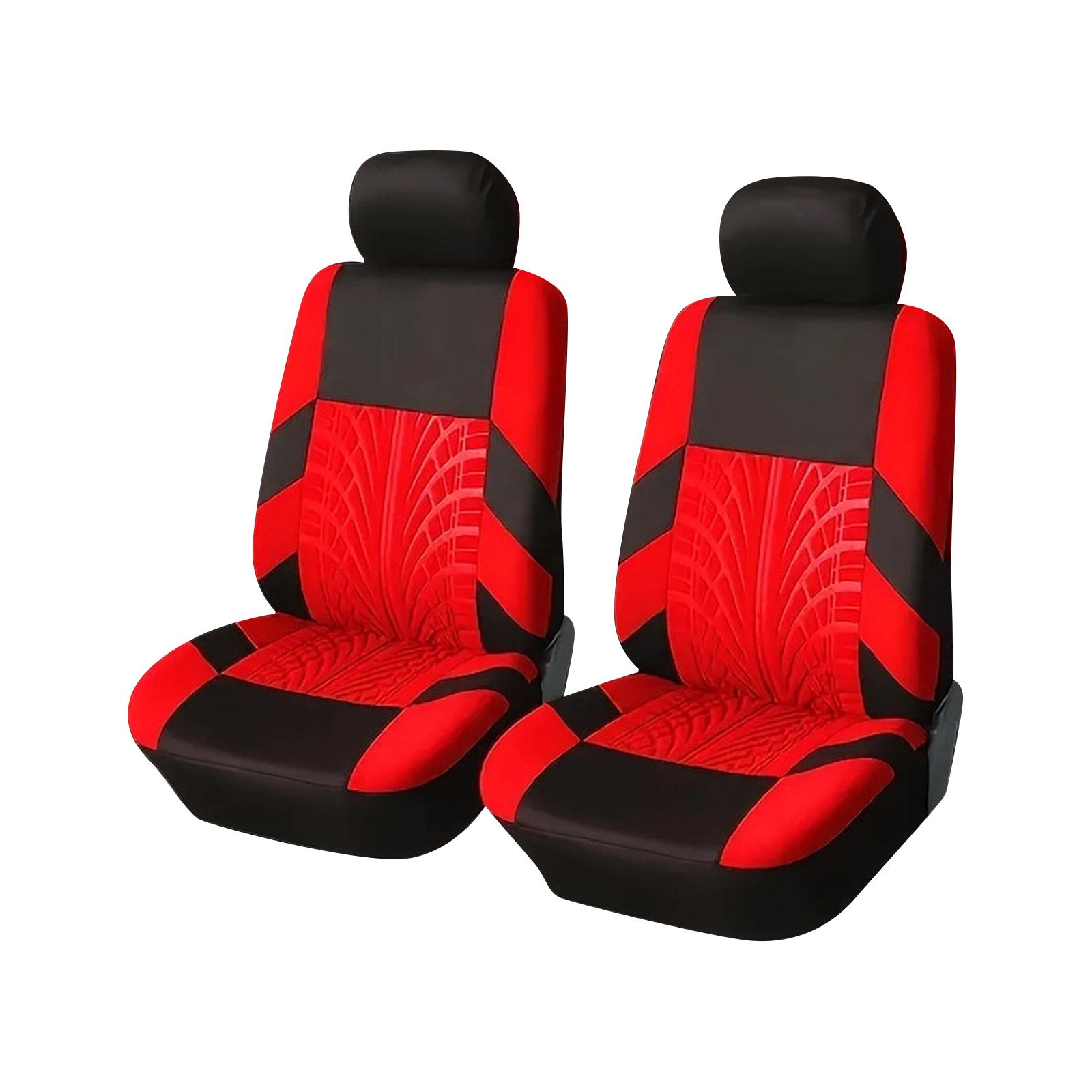 

Car Seat Covers Full Set Front Split Rear Bench For Car Universal Cloth SUV Sedan Van Automotive Interior Covers One Size