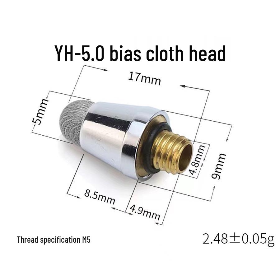 Capacitive Silver Fiber Cloth Tip for Touchscreen Pen