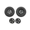 1/16 RC Car Universal Metal Wheel Tires DIY Parts Accessories