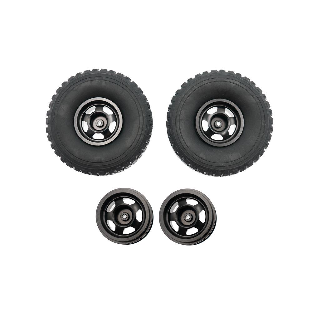1/16 RC Car Universal Metal Wheel Tires DIY Parts Accessories