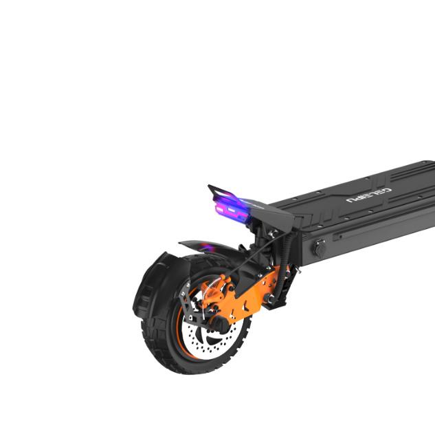 GELEIPU Z1 PRO 10'' Folding Electric Scooter 2*1200W Dual Motors 52V23.5AH Battery 65KM/H Max Speed Dual Disc Brakes E-Scooter