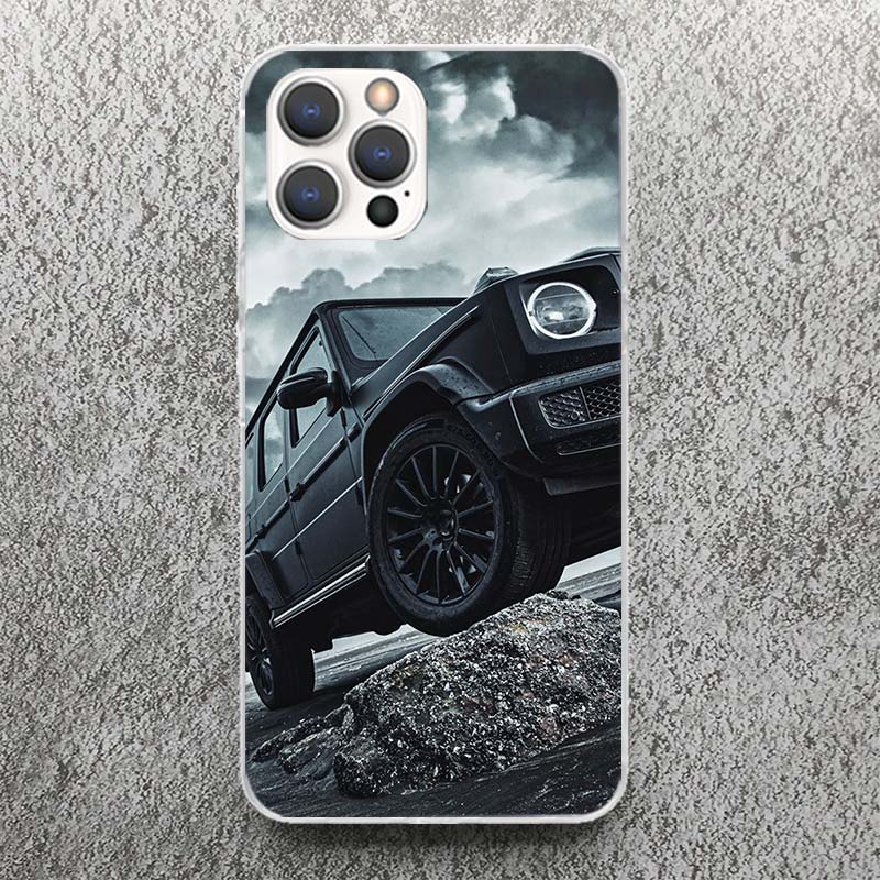 Sport Car C63 E63 S63 G63 Phone Case For Apple iPhone 16 15 14 13 12 11 Pro Max Mini XS XR X 7 Plus 8 + SE Soft Silicone Print S