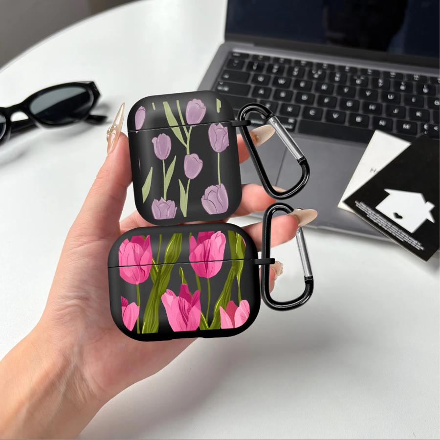 Case For Airpods 3 Pro2 1 4 Pro3 Pro 2 Earphone Cases Cover Simple Flower