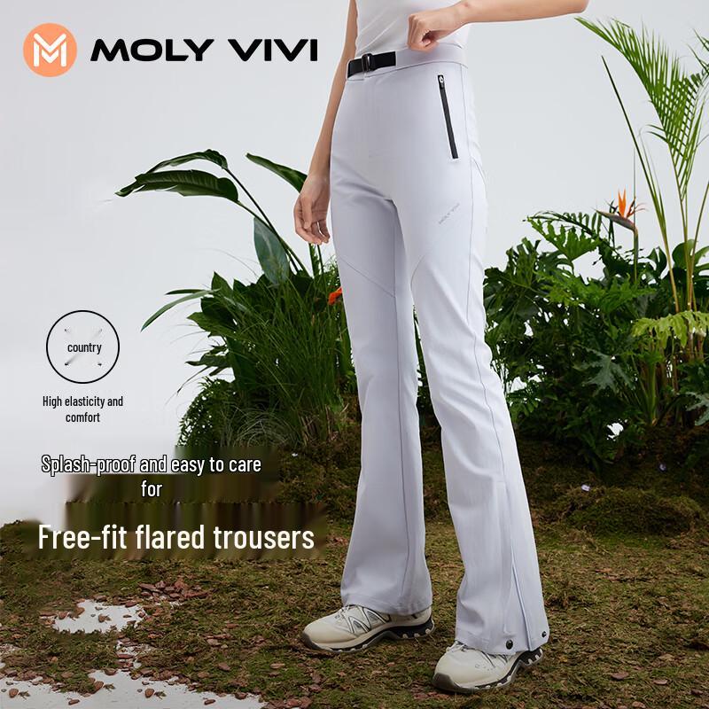 MOLY VIVI Women's Flare Softshell Hiking Pants MLLP25110