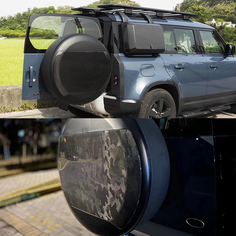 Carbon Fiber Spare Tire Cover for Land Rover Defender (2020+)