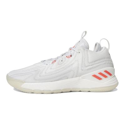 D Rose Son Of Chi 2 'Crystal White Bright Red' Sneakers HQ1010