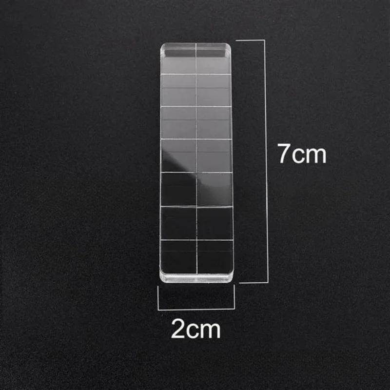 Przezroczysty blok stempli akrylowych Użyj przezroczystego stempla gumowego mocowanego do scrapbookingu DIY Przezroczysty album ze zdjęciami Dekoracyjne narzędzia ręcznie robione