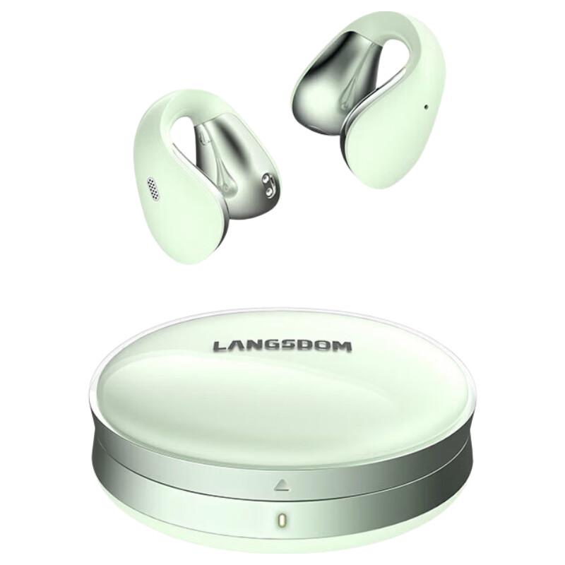 Lanston Wireless Non-In-Ear Bone Conduction Sports Ear-Clip Earphones 2025 Model