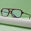 2026 New Fashionable Double-Bridge Anti-Blue Light Presbyopia Glasses High-Definition Reading Eyeglasses Diopter +1.0 To +4.0