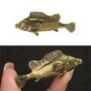 Antike Messing Ozeanfische Fische beobachten Meeresbewohner Modell Goldfischglas Dekoration Actionfiguren Bildung Miniatur
