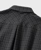 NONBLANK Blended Check Ls Shirt_Grey