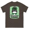 Shenanigans Squad St Patricks Day Unisex Girls Messy Bun TShirt