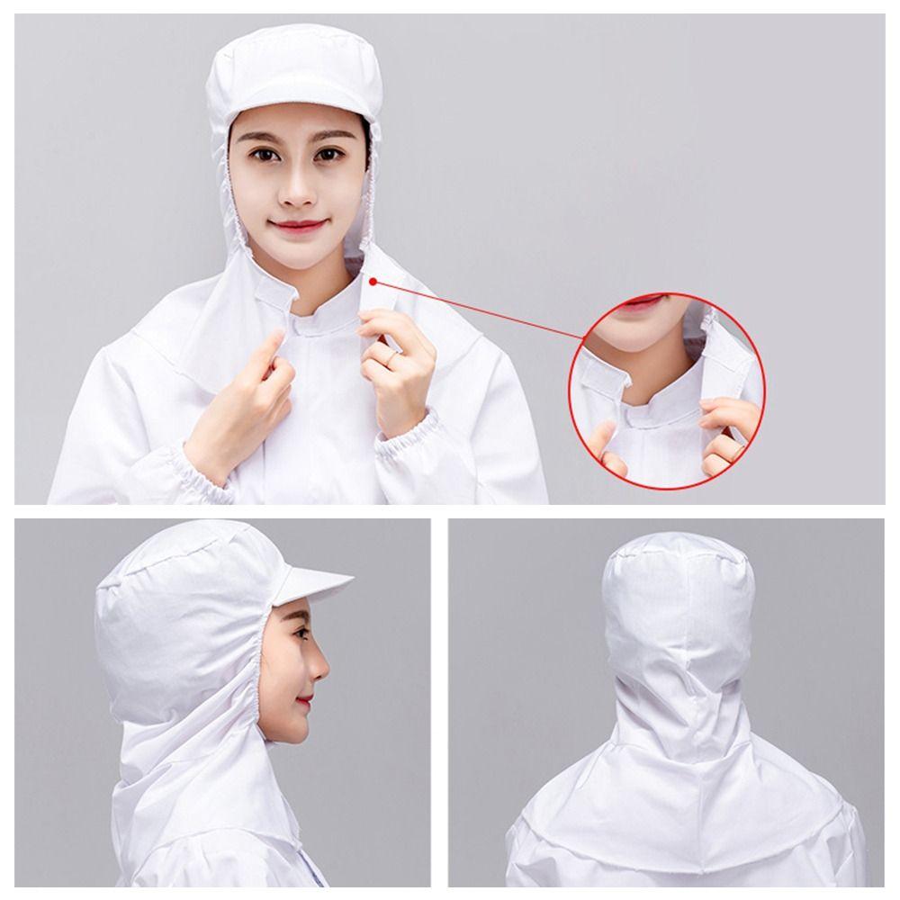 Neck Protector Dust-free Shawl Hat Breathable Work Cap New Work Hat Workshop