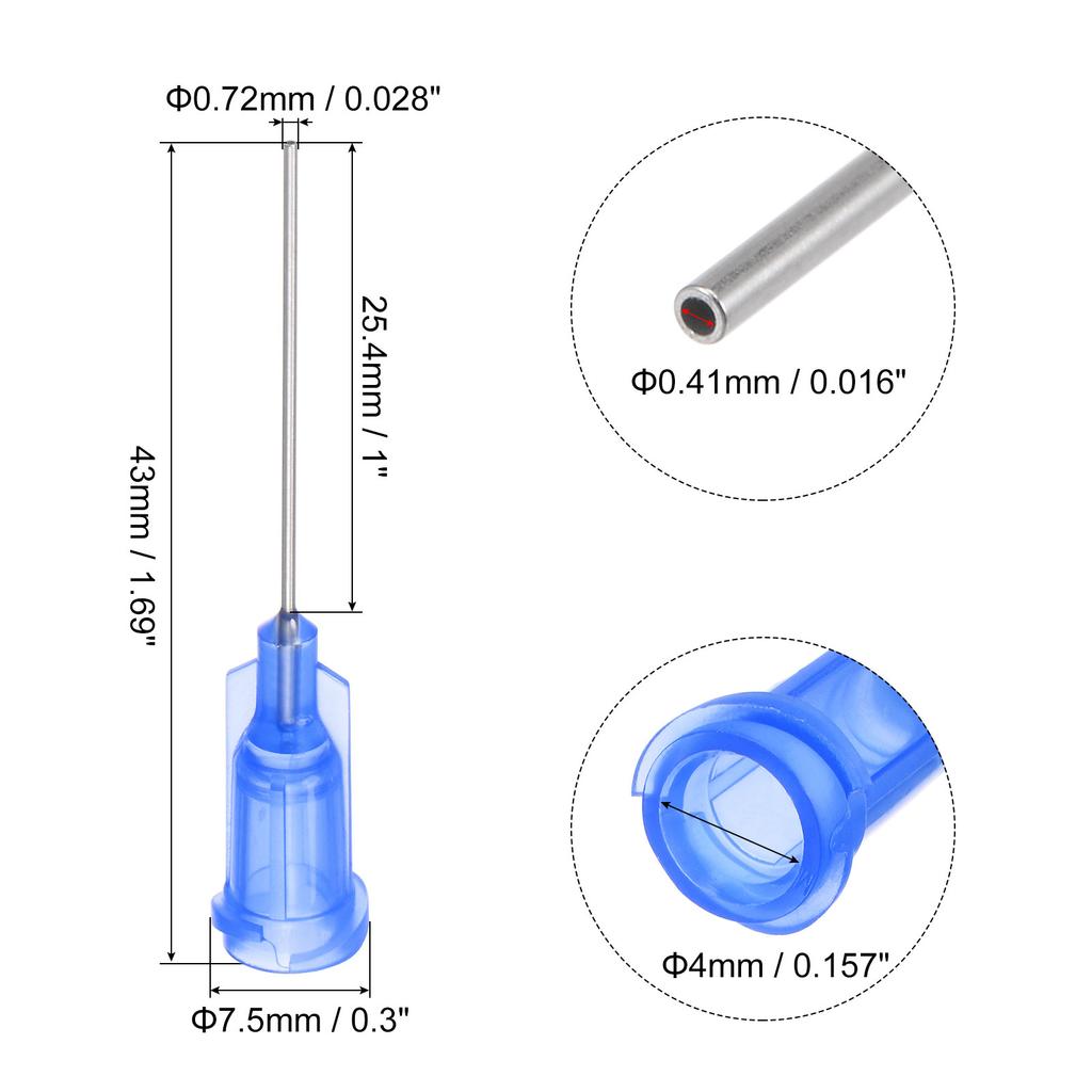 14G 15G 16G 17G 18G 19G 20G 21G 22G 23G 24G 25G 26G 27G Industrial Blunt Tip Needle Dispensing Needle for Liquid Glue Gun