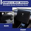VEMZG1 For Tesla Model 3 Y Juniper Screen Protection Cover Anti-UV Sunshade Center Console Navigation Display Dust Case Car Accessories