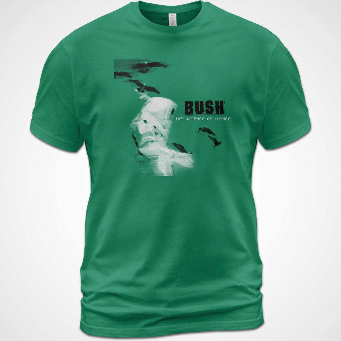 Cotton T-shirt The Science of Things Bush Music Tee Gavin Rossdale M
