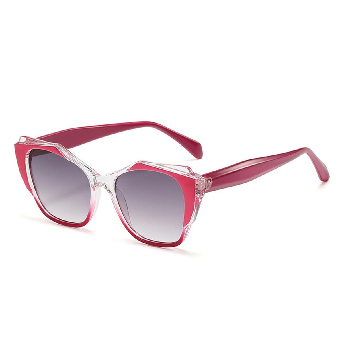 New Sunglasses, Cat Eye Frame Sunglasses, , Women s High End Sensation, UV Protection, Sunscreen, Trendy Fashion красный